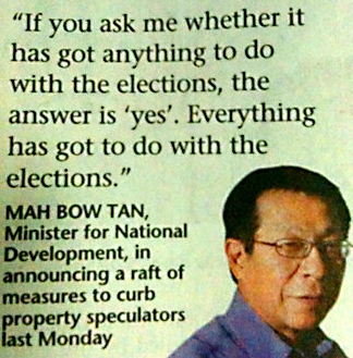 PAP’s pre-election “wayang kulit” to cut loss at next general election