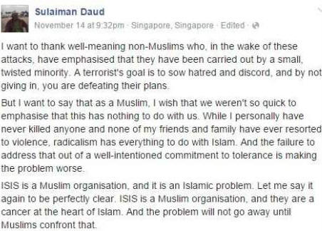ISIS is an Islamic problem, we Muslims must confront this reality