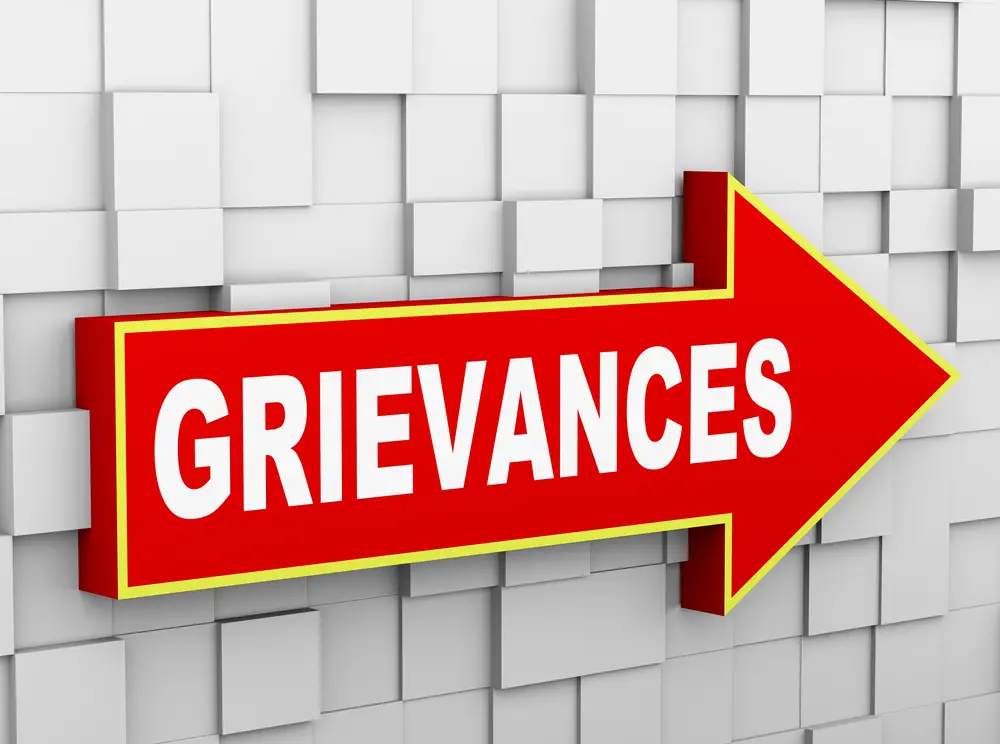 State our grievance clearly