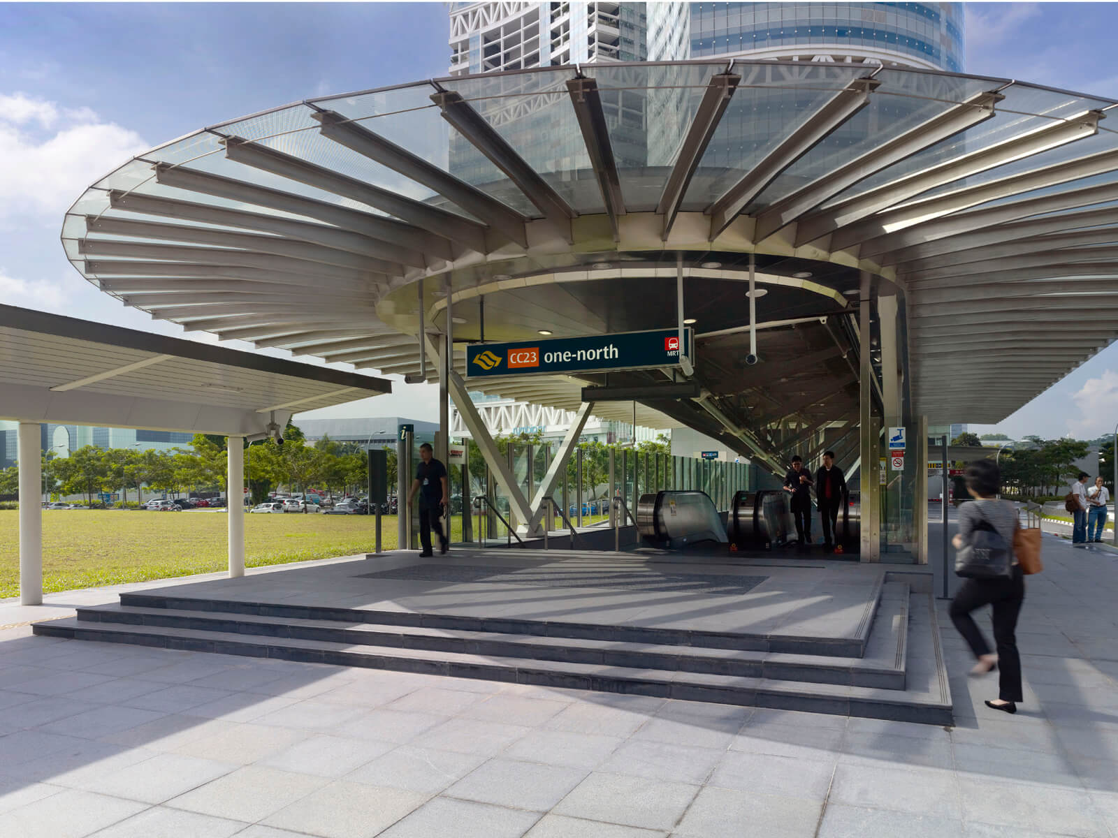 Provide direct exits for MRT stations