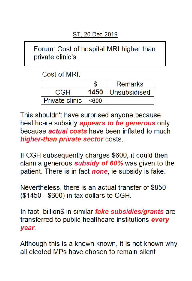 Healthcare subsidy scam?