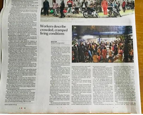 The way Singapore treats its foreign workers is not First World but Third World