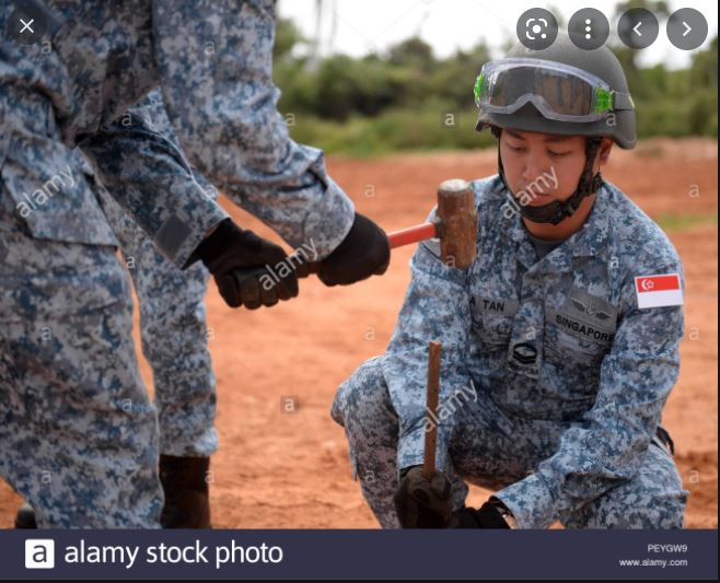 Singapore corporal -alamy stock photos
