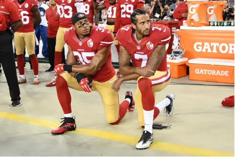 Taking a Knee - Getty Images