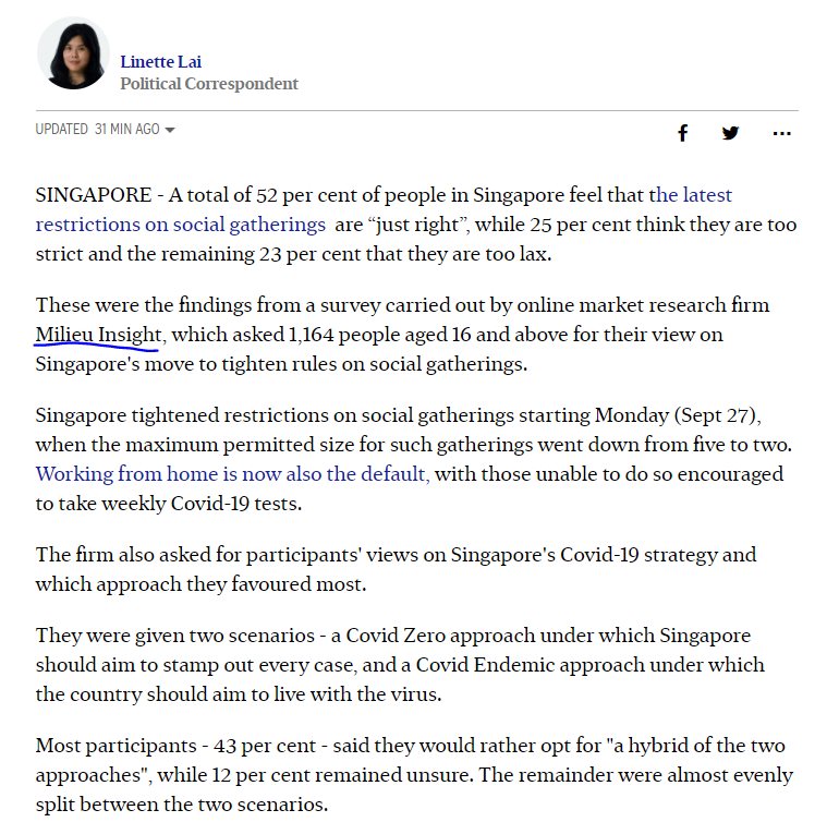 What can we say of the future of Singapore then?