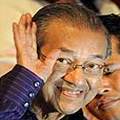 Mahathir admitted to hospital in Melbourne